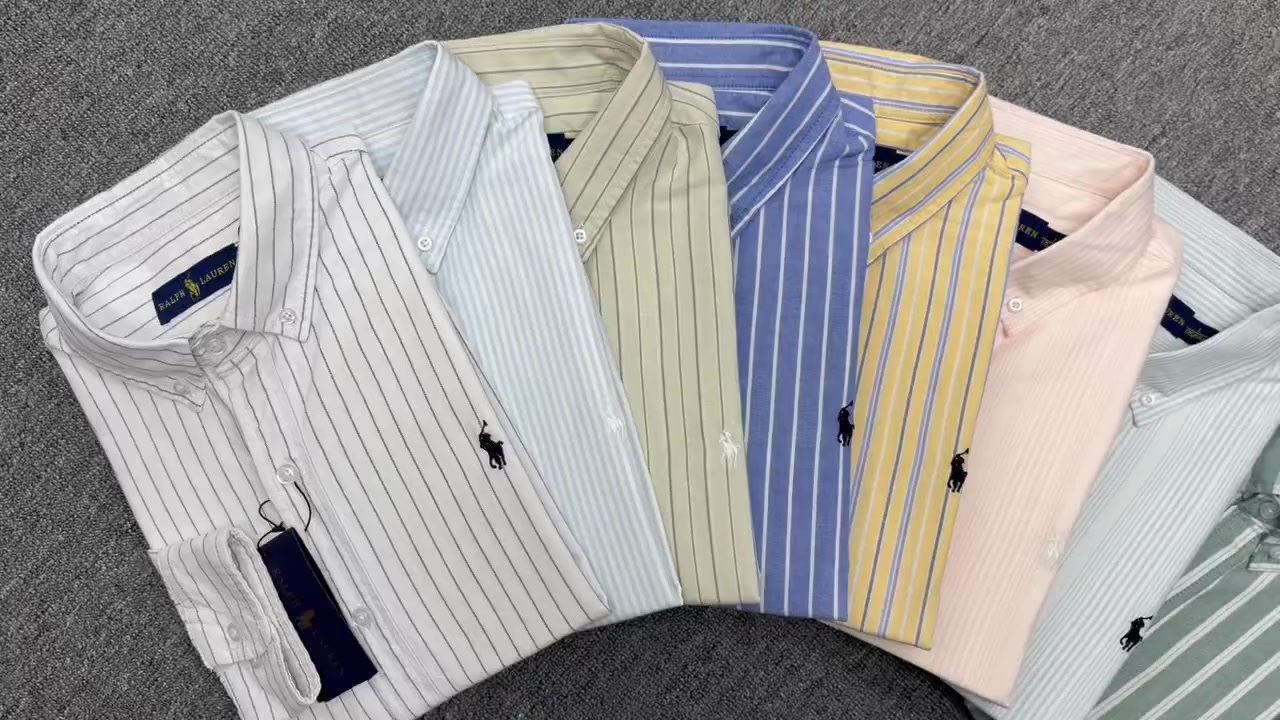 Ralph Lauren Classic Fit Striped Oxford Shirt · A3238 — תמונה 2