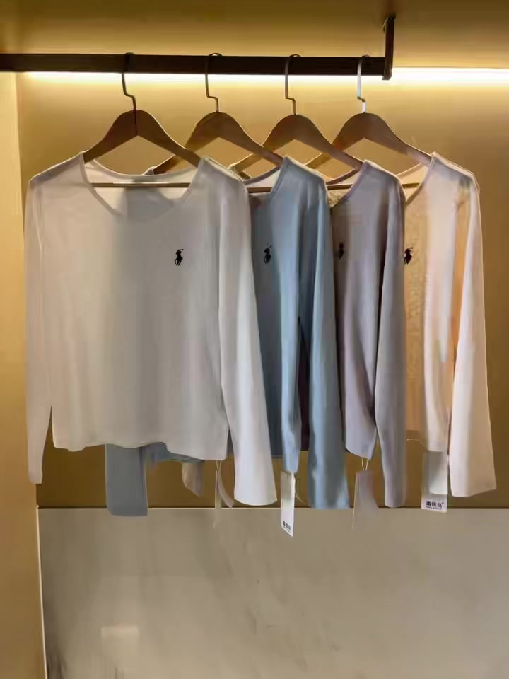 Ralph Lauren Shrunken Fit Jersey Long-Sleeve Tee · A3136 — תמונה 7