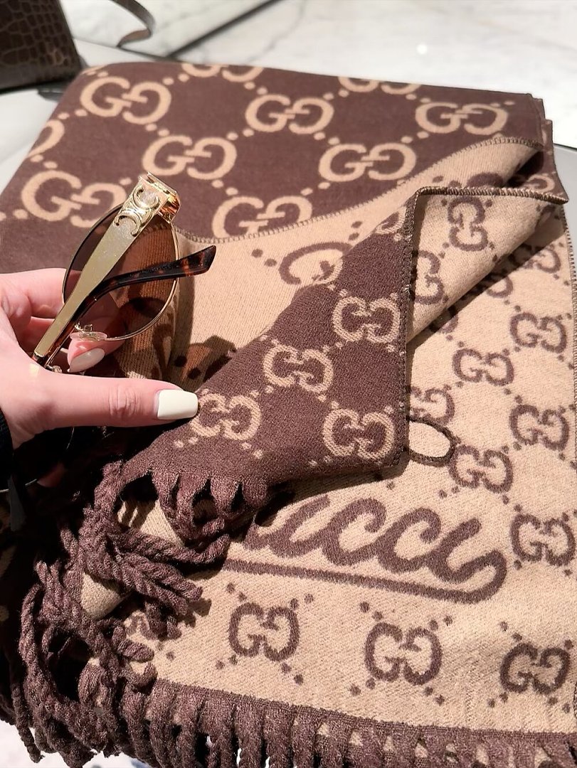 Gucci GG wool scarf · ZT13906 — תמונה 22