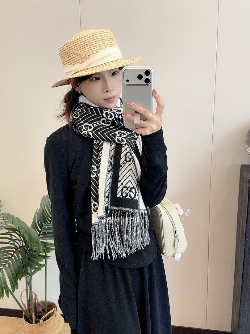 Gucci GG wool scarf · ZT13931 — תמונה 14