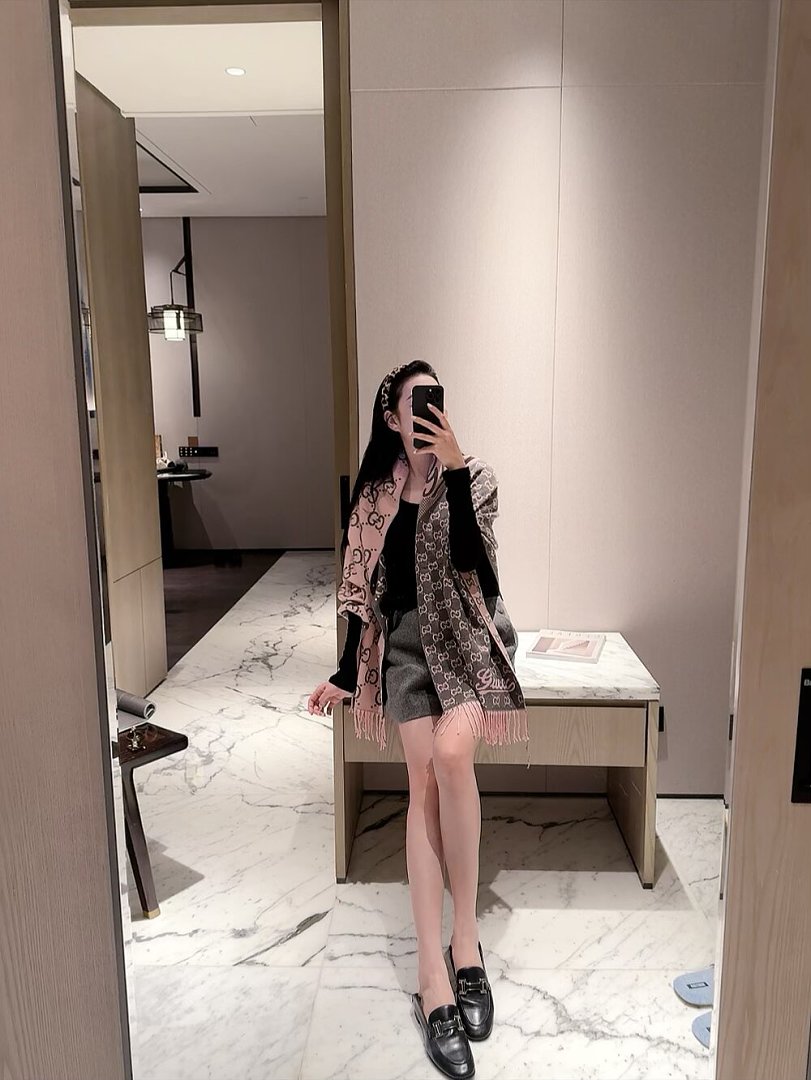 Gucci GG wool scarf · ZT13906 — תמונה 19