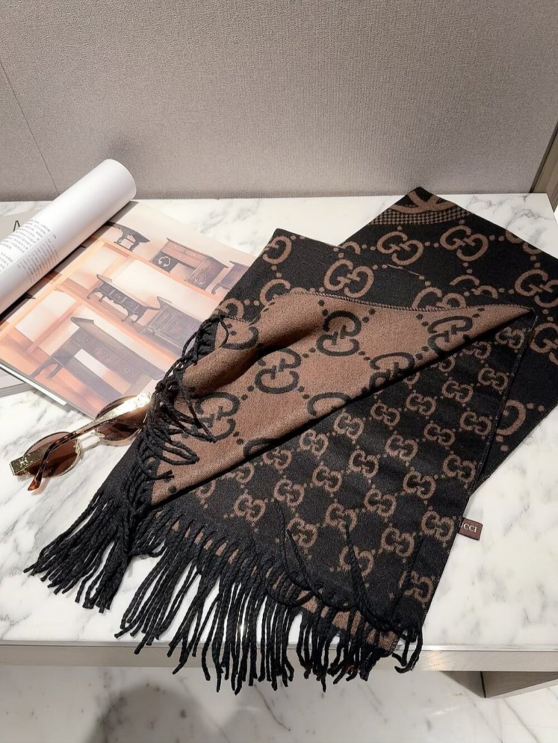 Gucci GG wool scarf · ZT13906 — תמונה 5