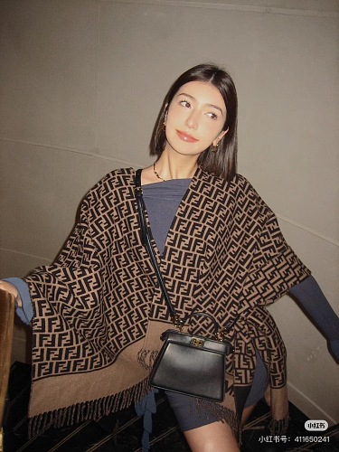 FENDI FF Poncho · ZT13939