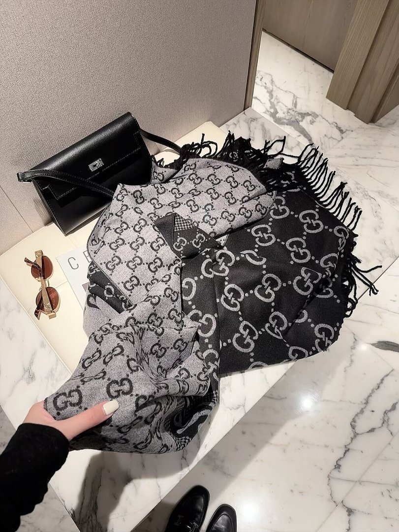 Gucci GG wool scarf · ZT13906 — תמונה 26