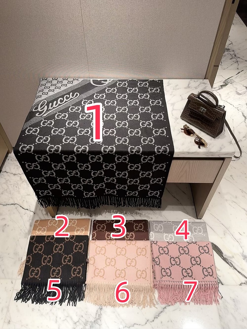 Gucci GG wool scarf · ZT13906 — תמונה 20