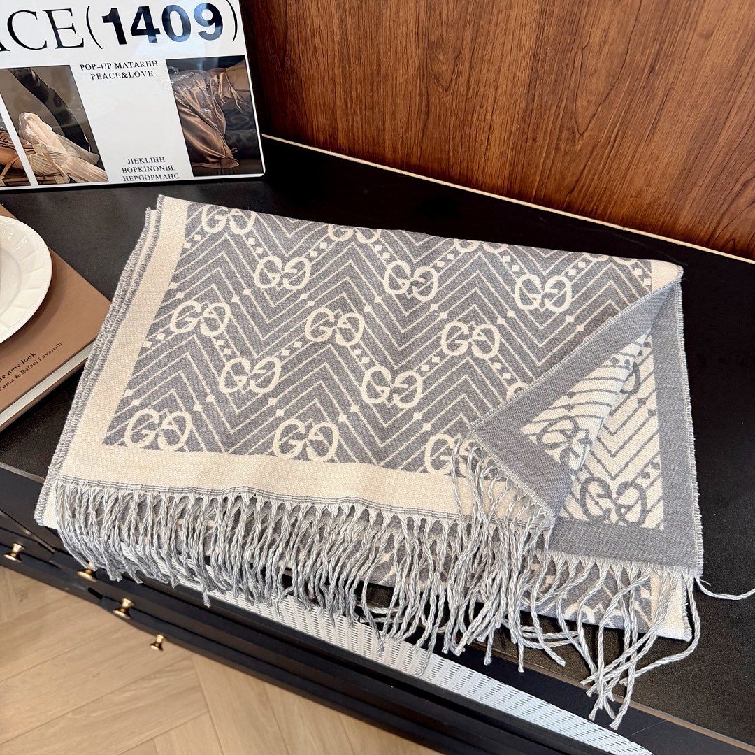 Gucci GG wool scarf · ZT13931 — תמונה 12