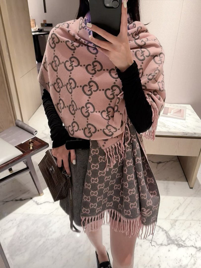 Gucci GG wool scarf · ZT13906 — תמונה 18