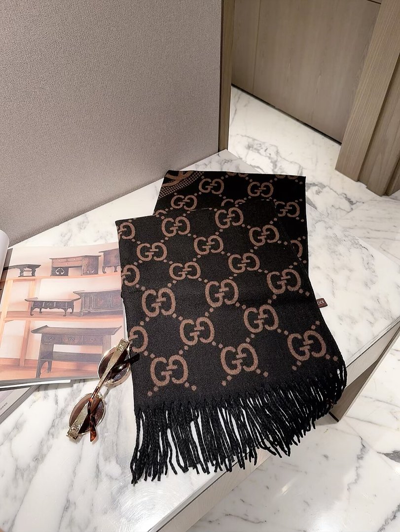 Gucci GG wool scarf · ZT13906 — תמונה 3