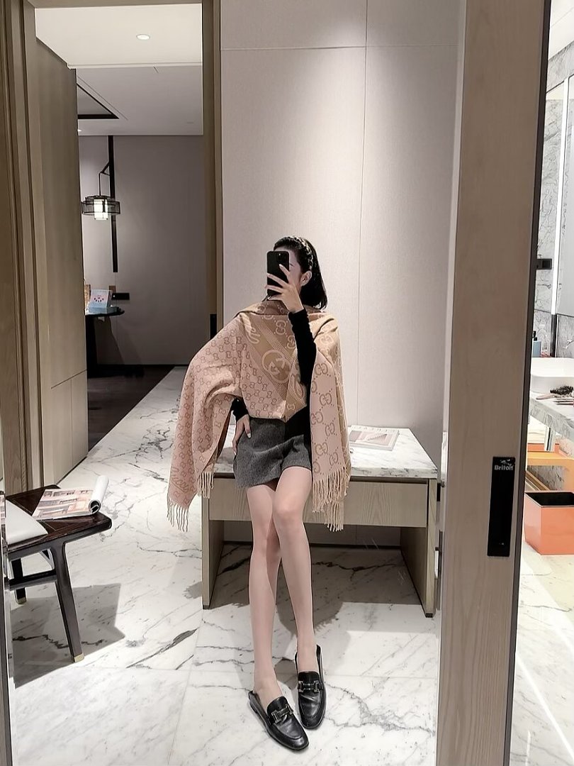 Gucci GG wool scarf · ZT13906 — תמונה 12