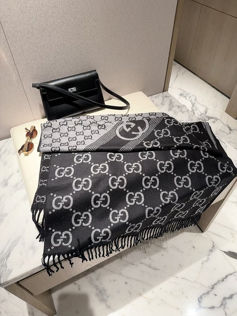 Gucci GG wool scarf · ZT13906 — תמונה 25
