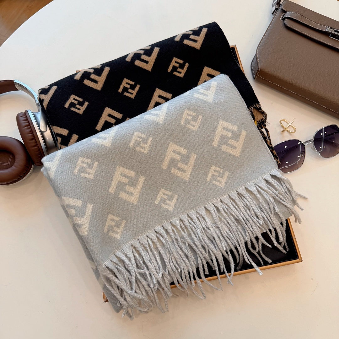 Fendi FF Scarf · ZT13911 — תמונה 13