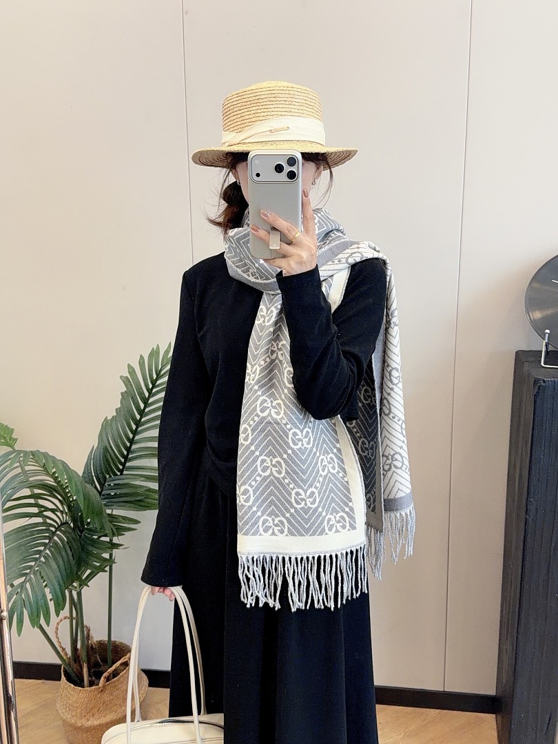 Gucci GG wool scarf · ZT13931 — תמונה 16