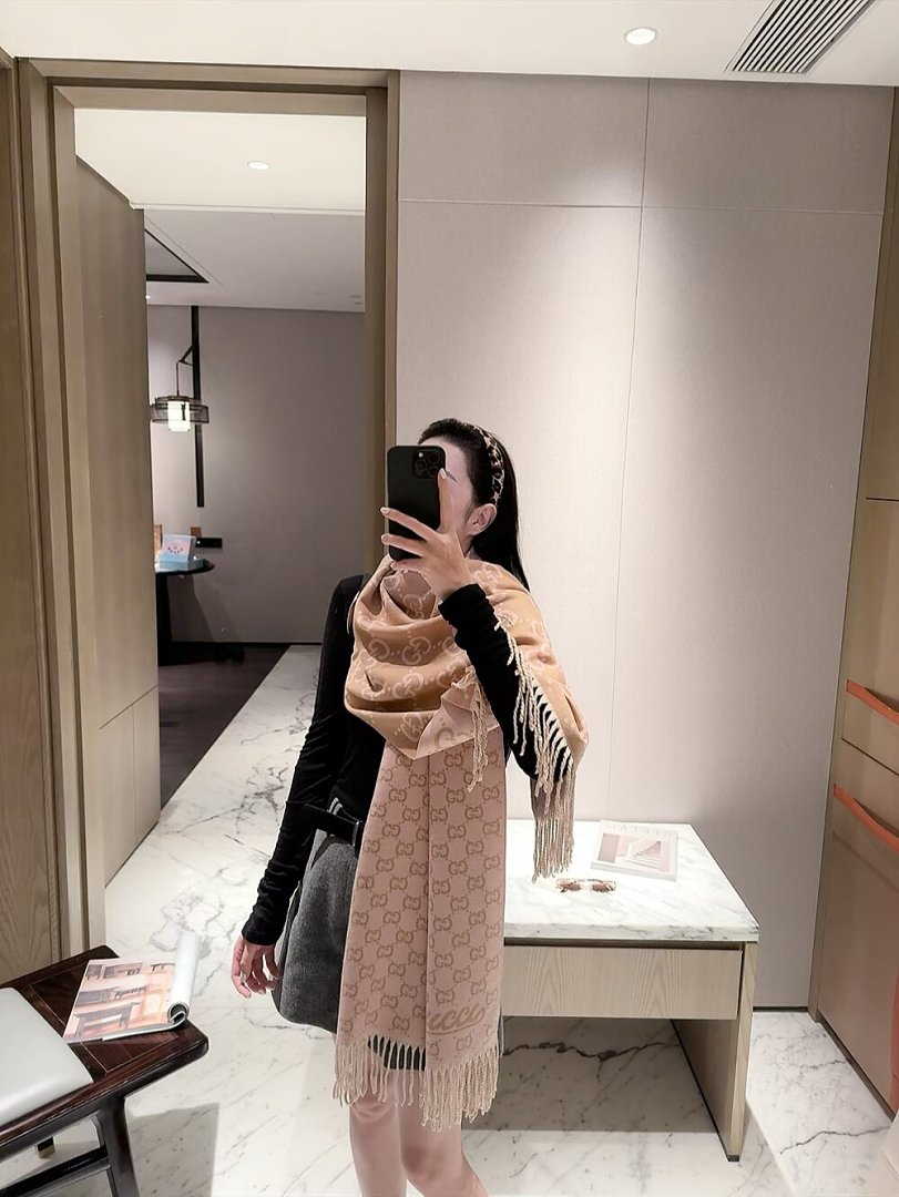 Gucci GG wool scarf · ZT13906 — תמונה 13
