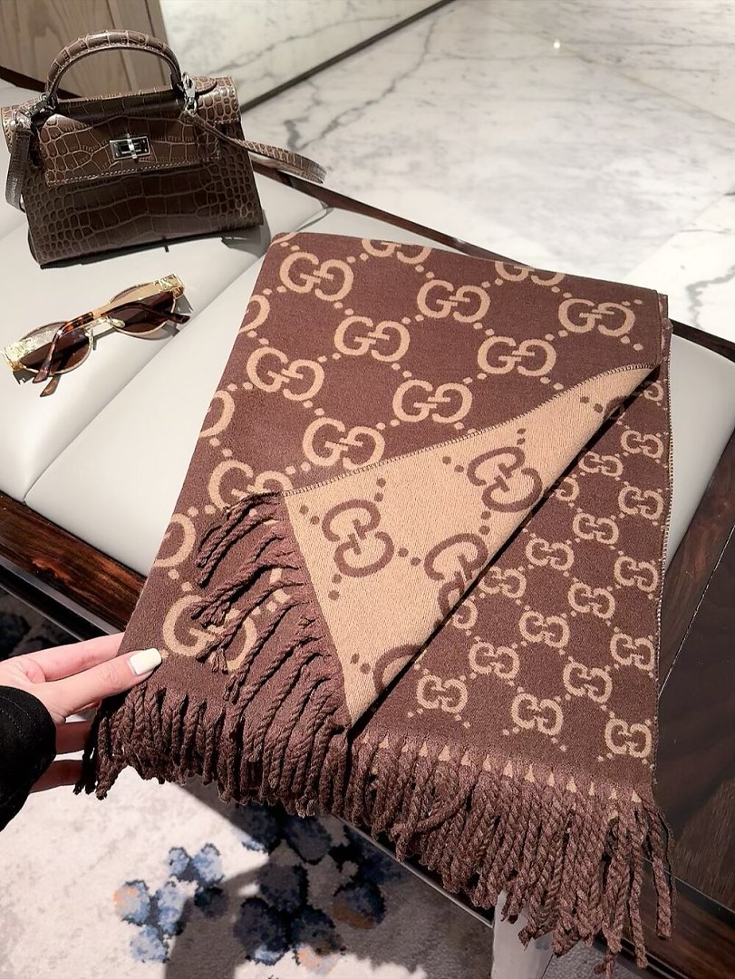 Gucci GG wool scarf · ZT13906 — תמונה 21