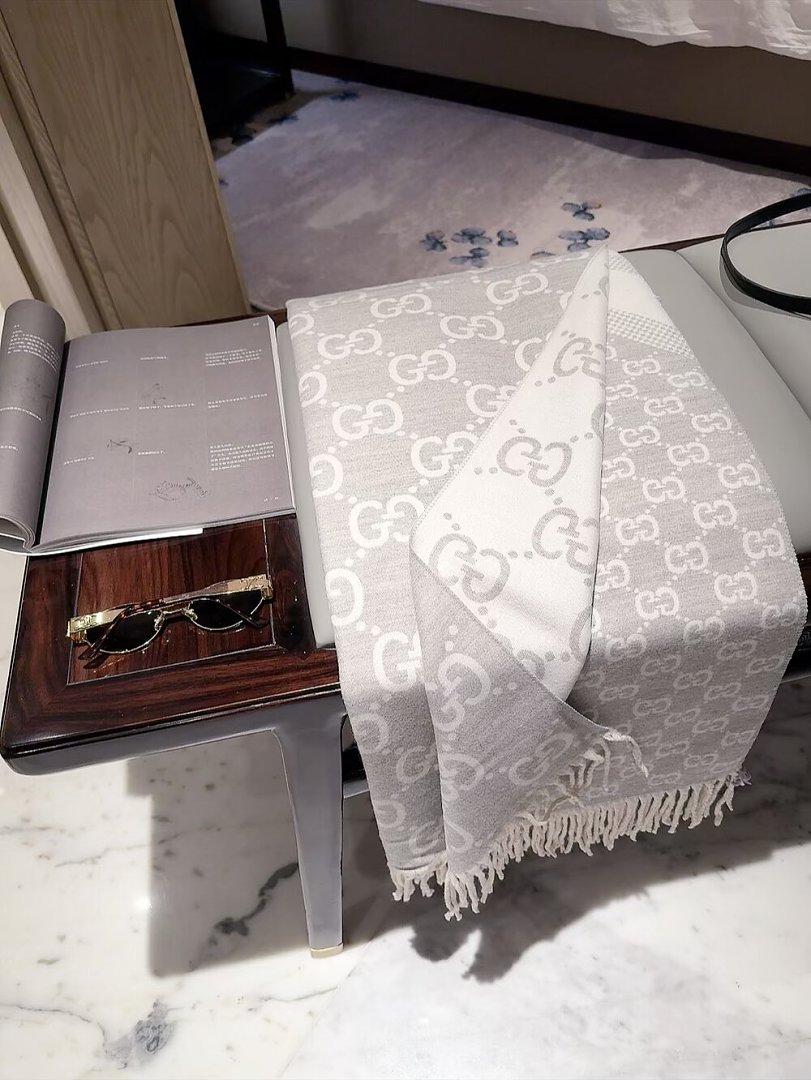Gucci GG wool scarf · ZT13906 — תמונה 14