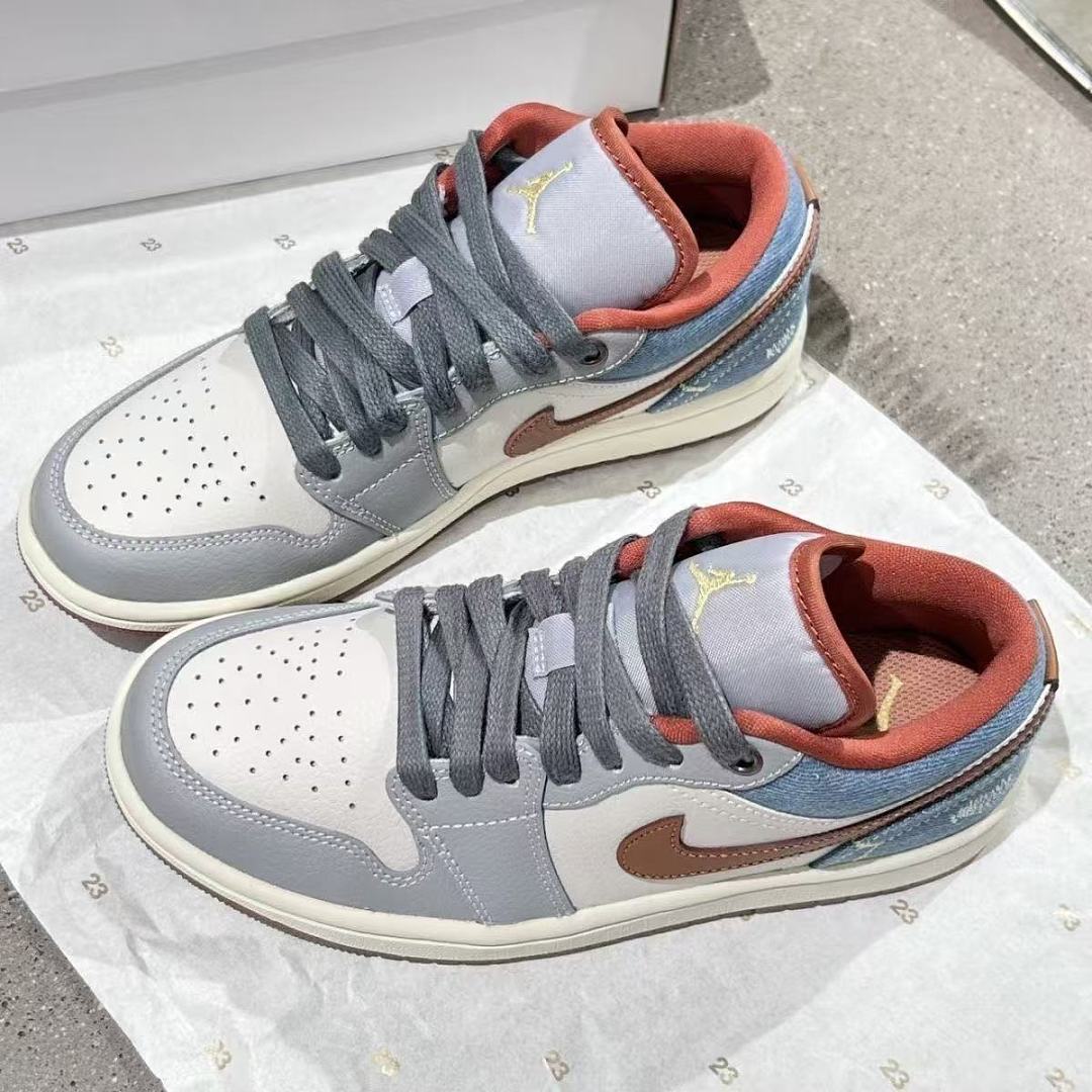 Nike Jordan 1 Low Phantom Denim · ZT14160 — תמונה 9