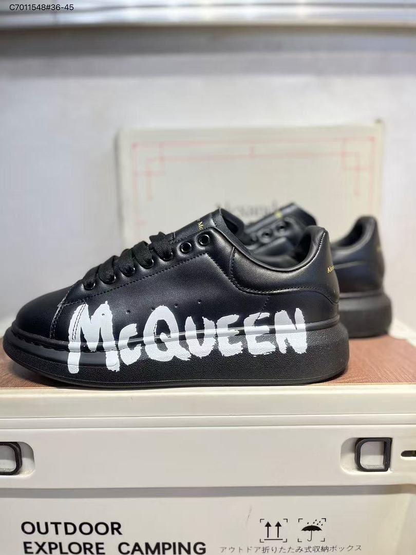 Alexander McQueen Oversized Graffiti Sneaker · ZT13707