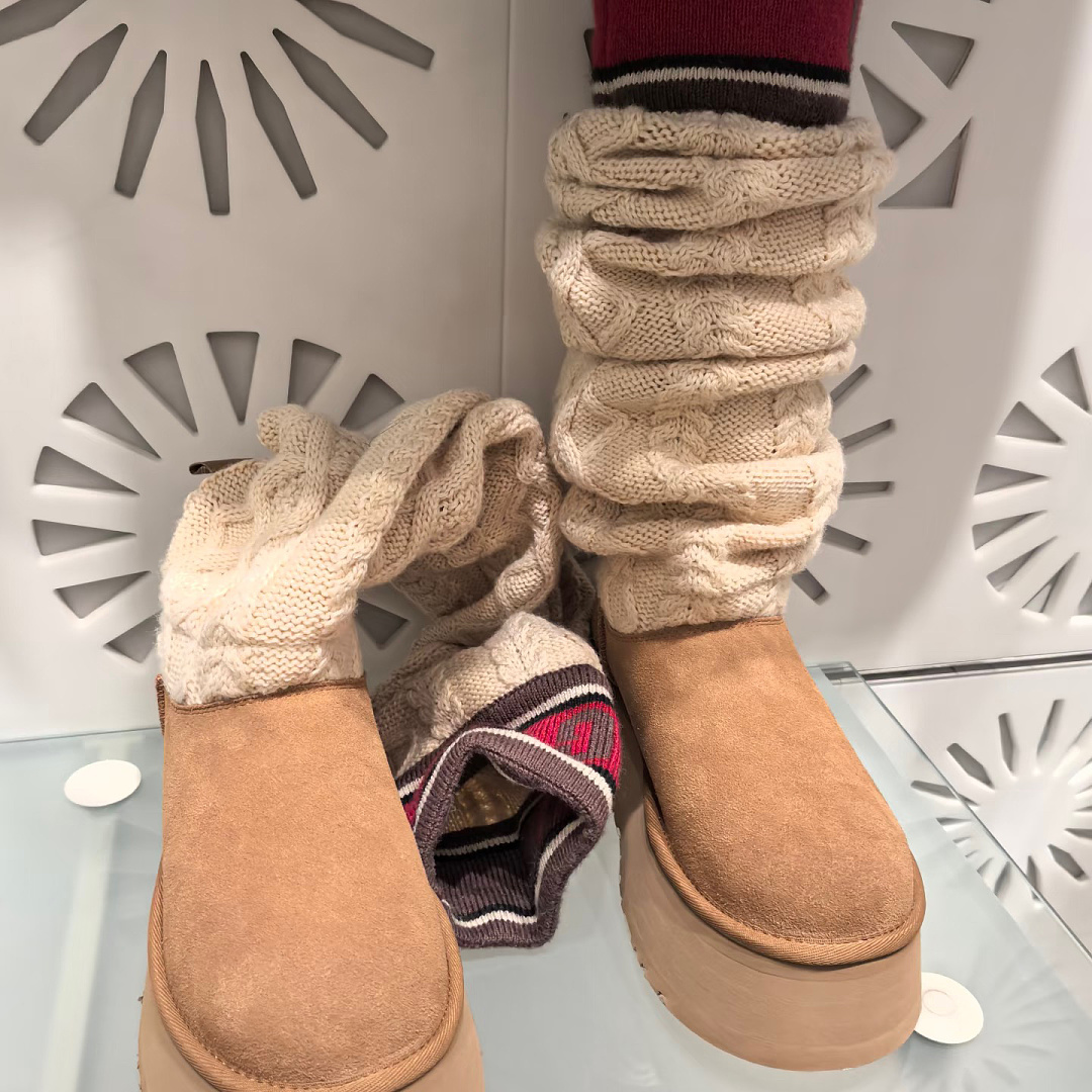 UGG Classic Sweater Letter Boot · ZT14147 — תמונה 4
