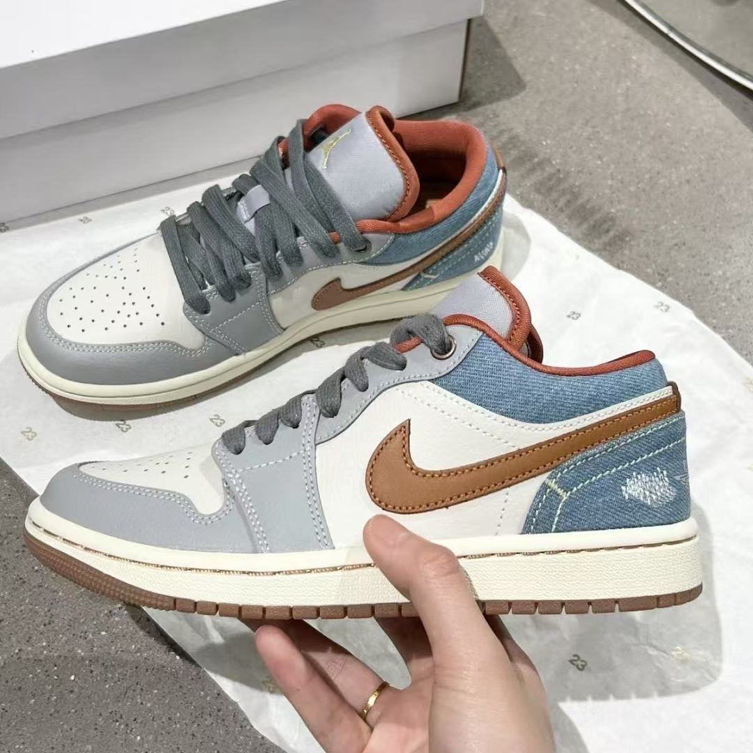 Nike Jordan 1 Low Phantom Denim · ZT14160 — תמונה 2