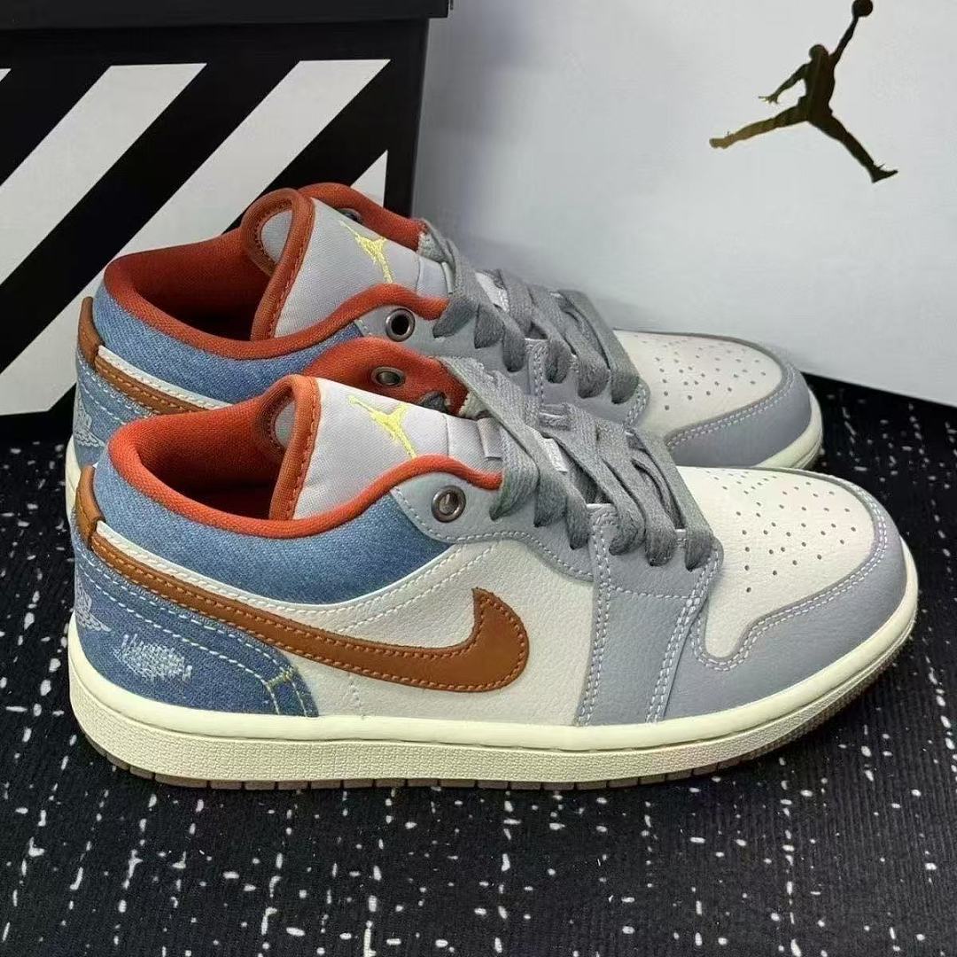 Nike Jordan 1 Low Phantom Denim · ZT14160 — תמונה 6