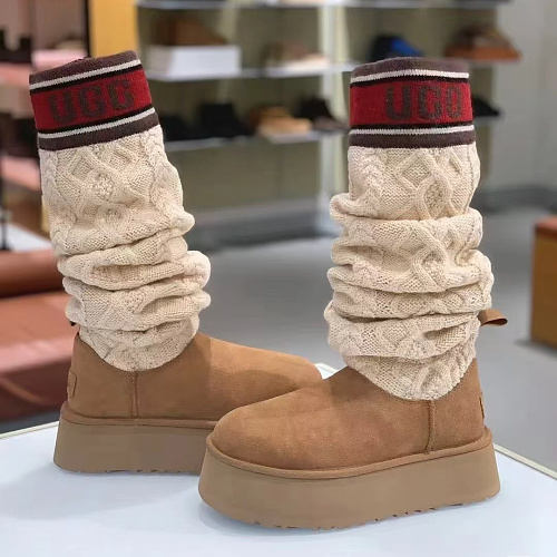 UGG Classic Sweater Letter Boot · ZT14147
