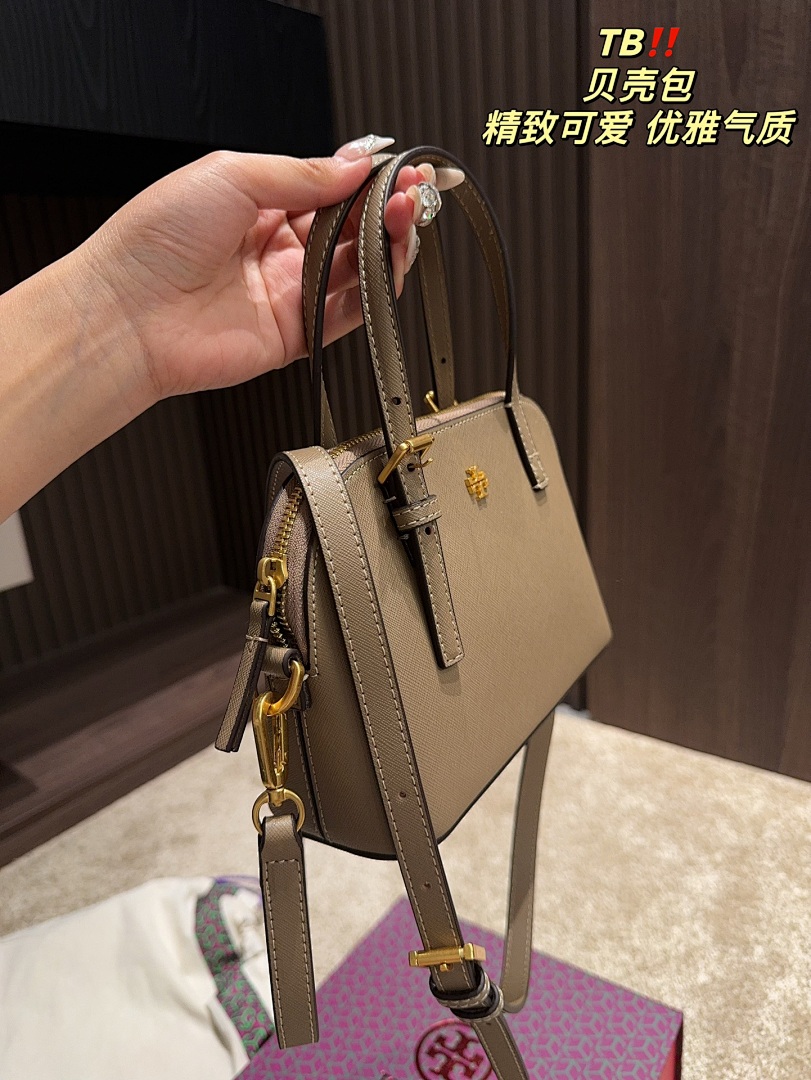Tory Burch Emerson Dome Satchel · 5405 — תמונה 8