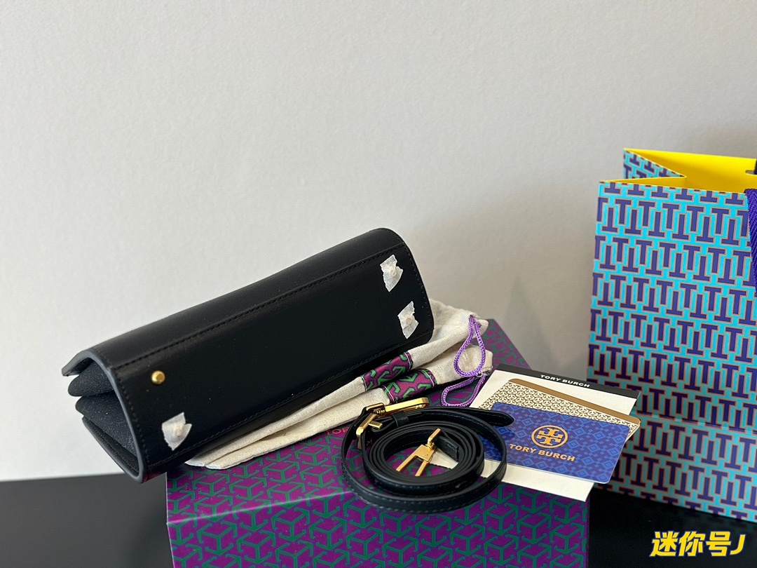 Tory Burch Leather Satchel · 4713 — תמונה 13