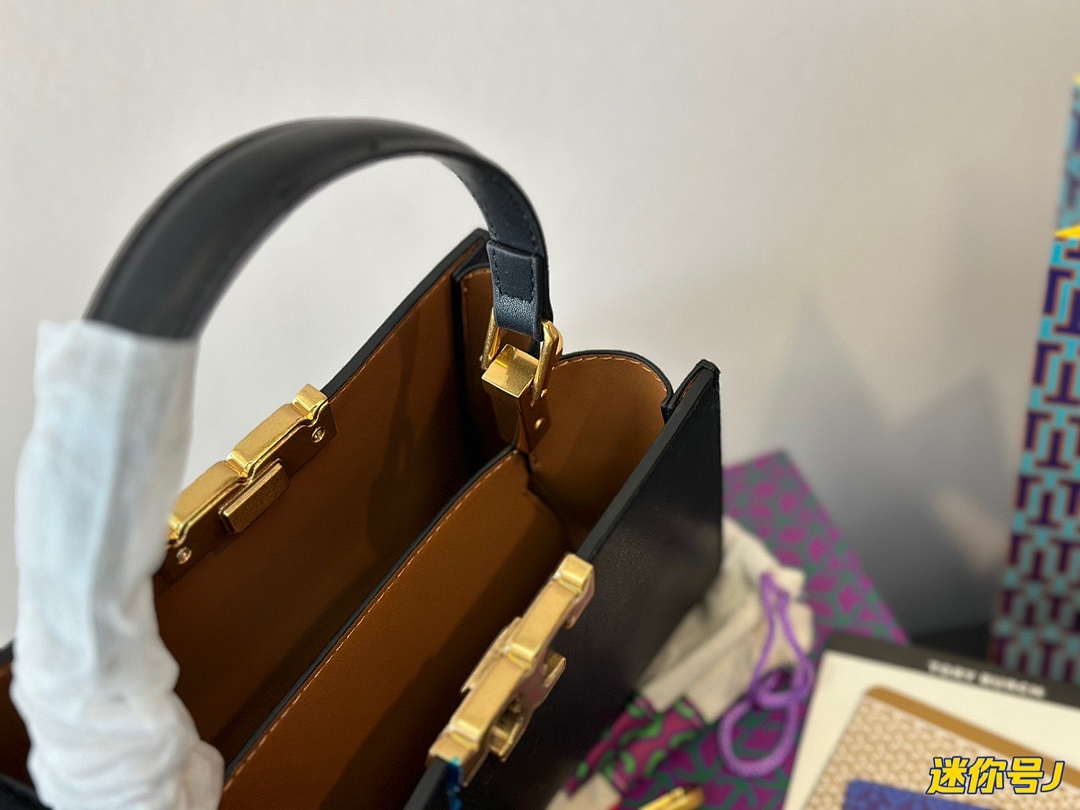 Tory Burch Leather Satchel · 4713 — תמונה 6