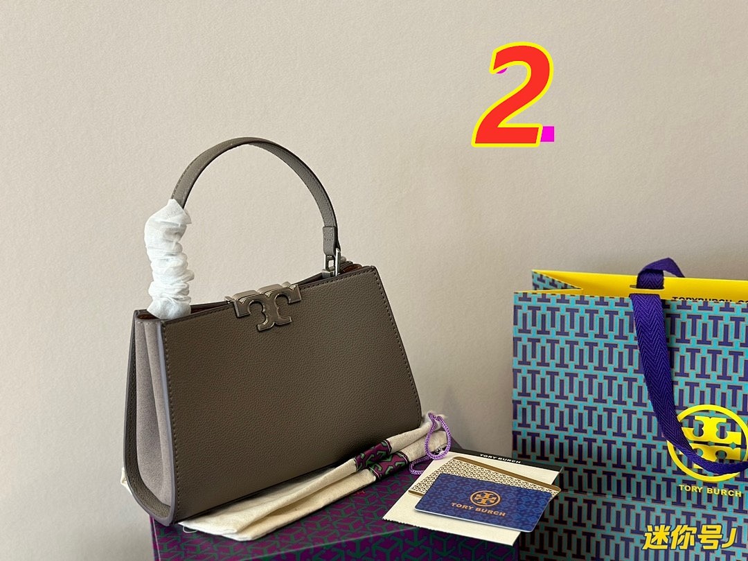 Tory Burch Leather Satchel · 4713 — תמונה 4