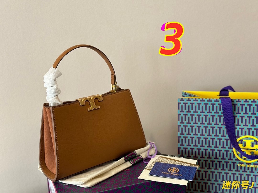 Tory Burch Leather Satchel · 4713 — תמונה 5