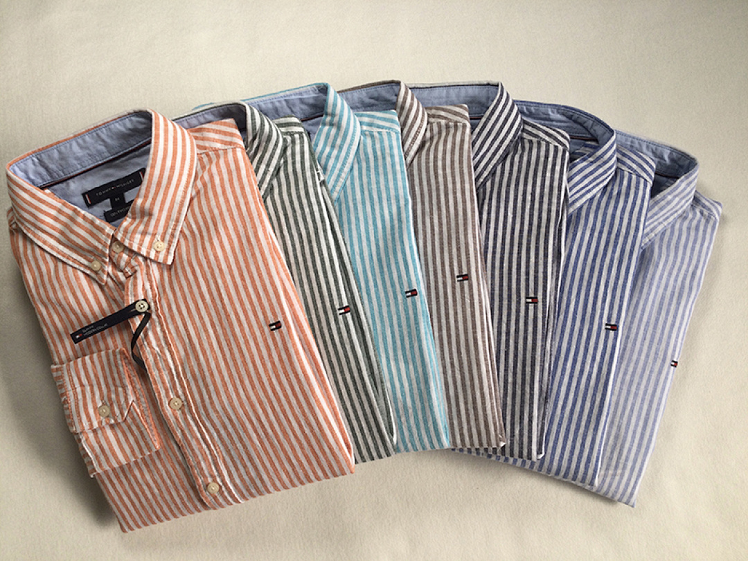 Tommy Hilfiger Regular Fit Striped Shirt · A1341 — תמונה 26