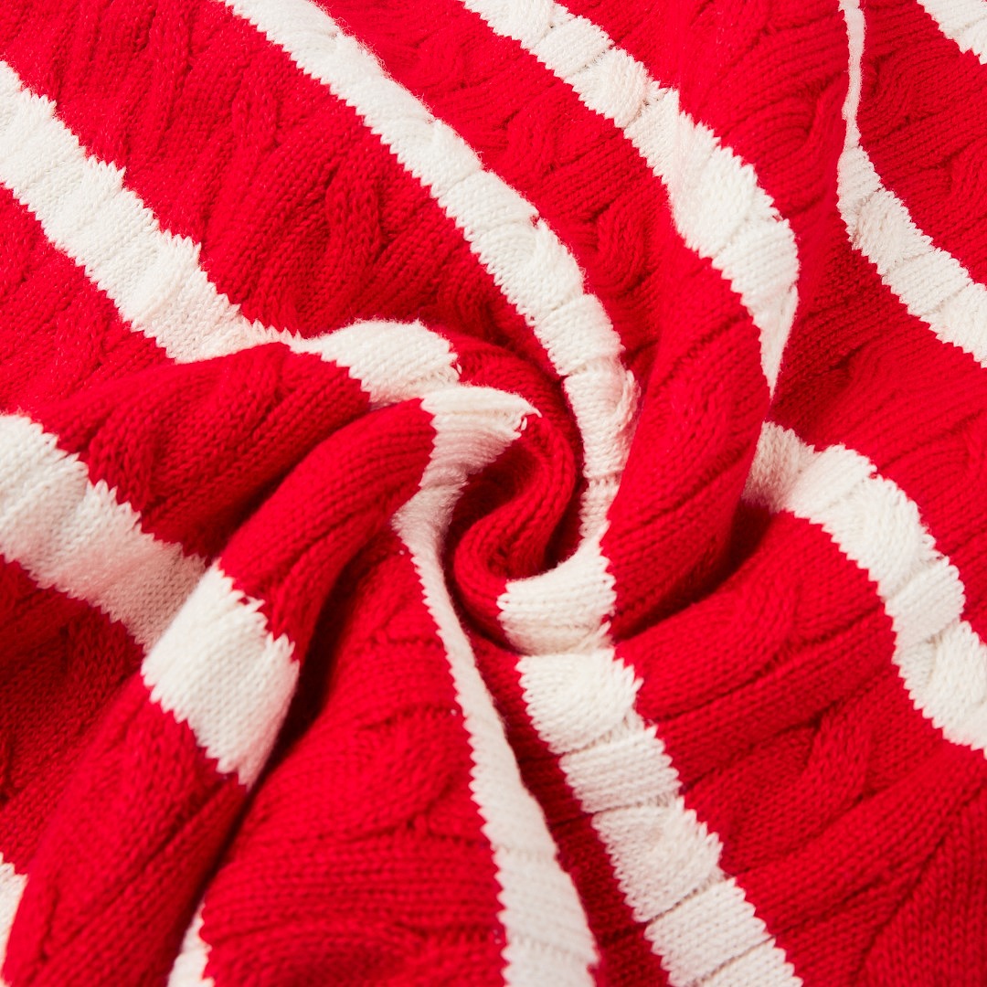 Tommy Hilfiger Stripe Cable Knit Cardigan · A3405 — תמונה 6