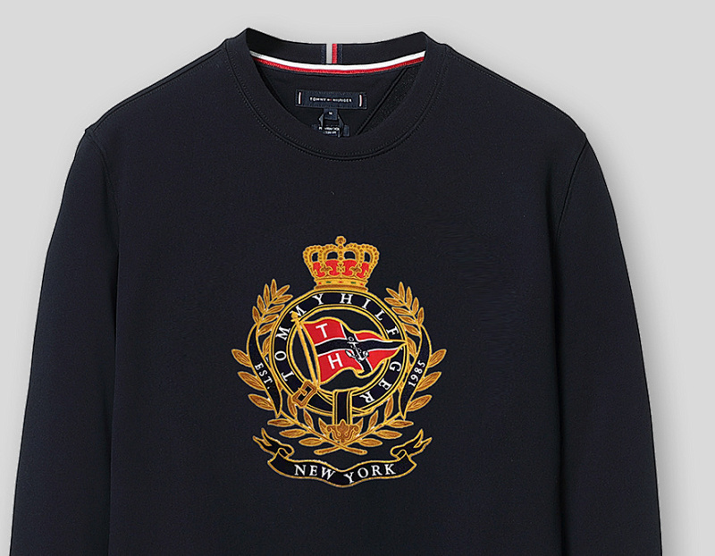 Tommy Hilfiger Crest Logo Fleece Sweatshirt · A2738 — תמונה 39