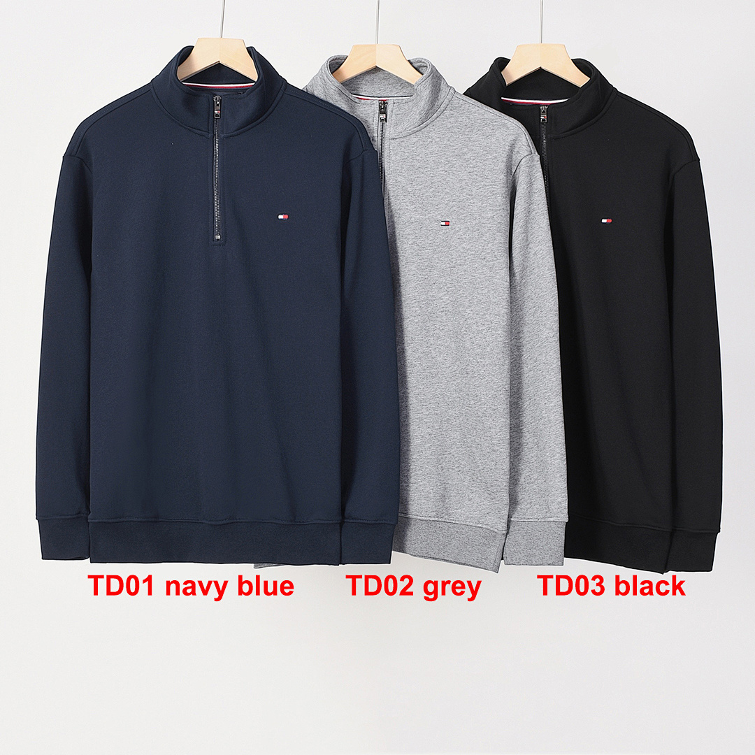 Tommy Hilfiger Tommy Badge Quarter-Zip · A2600 — תמונה 3