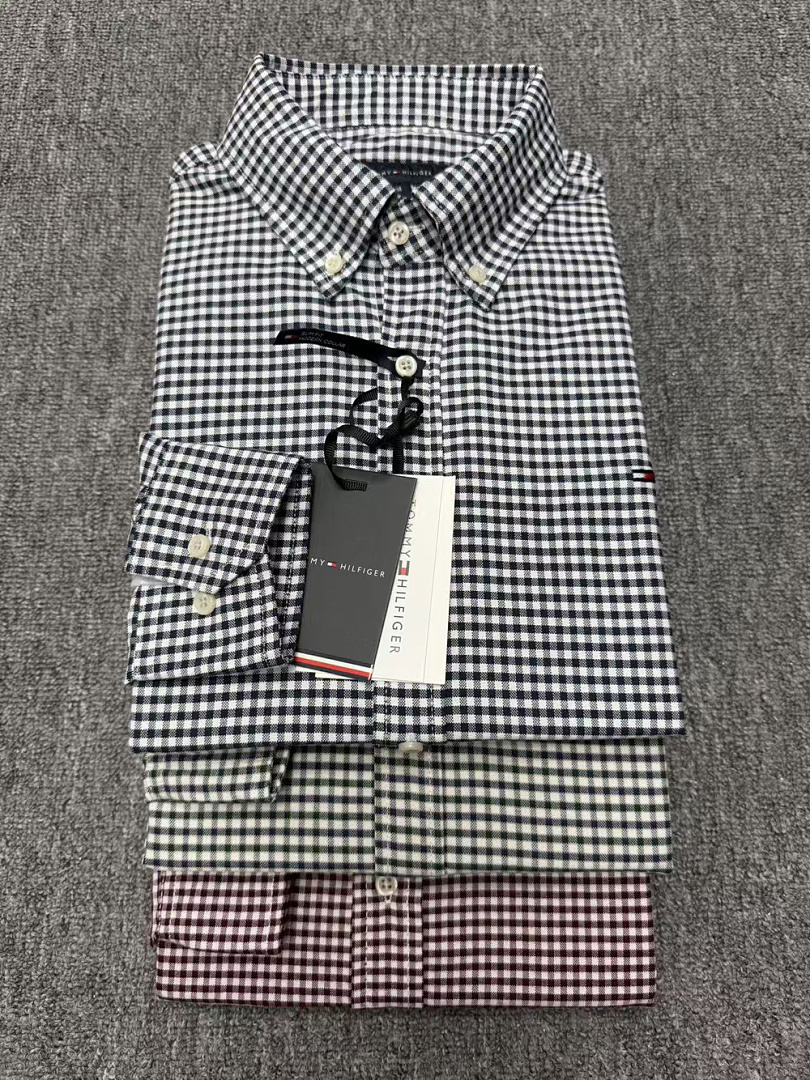 Tommy Hilfiger Regular Fit Gingham Oxford Shirt · A3437 — תמונה 6