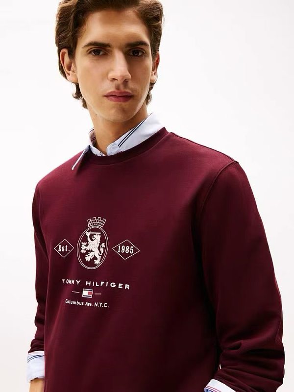 Tommy Hilfiger Embroidered Crest Sweatshirt · A3303 — תמונה 80