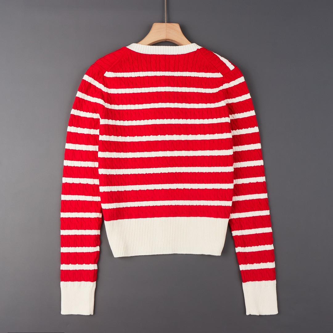 Tommy Hilfiger Stripe Cable Knit Cardigan · A3405 — תמונה 14