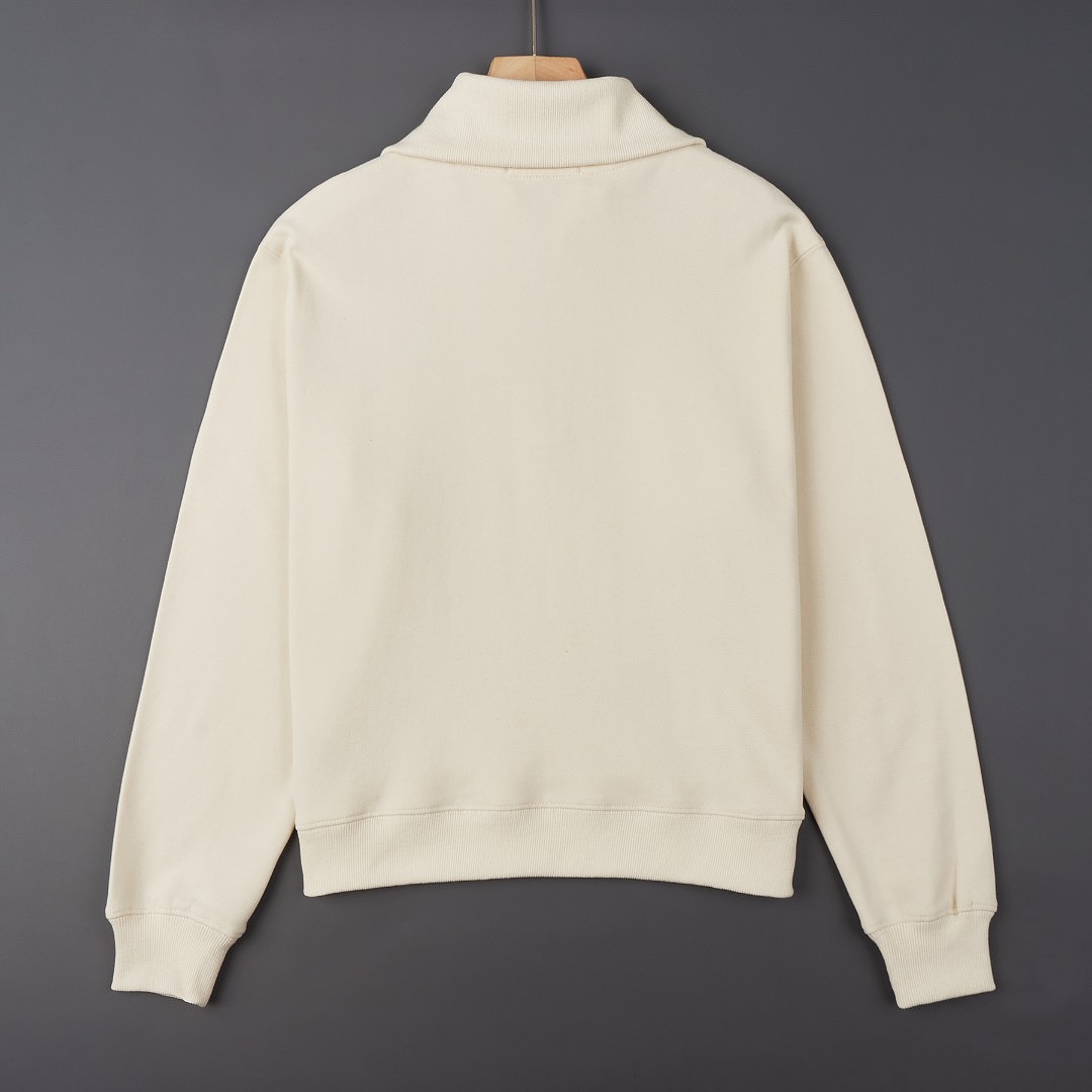 Tommy Hilfiger Logo Embroidery Terry Quarter-Zip Jumper · A3454 — תמונה 13