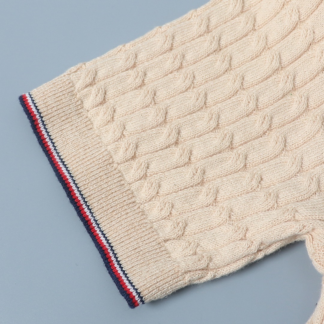 Tommy Hilfiger Short-Sleeve Cable Knit Sweater · A3321 — תמונה 6