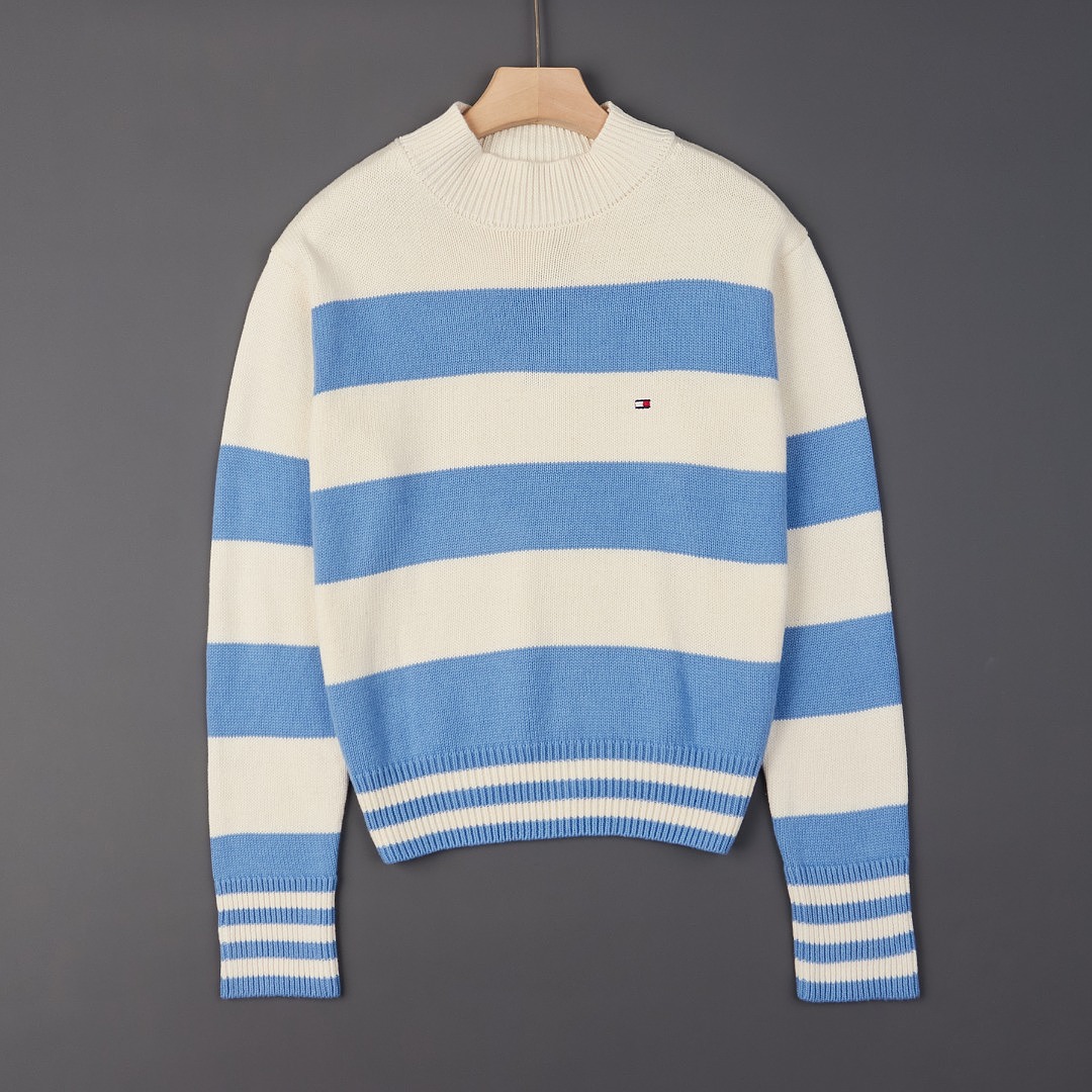 Tommy Hilfiger Rugby Stripe Sweater · A3409 — תמונה 15