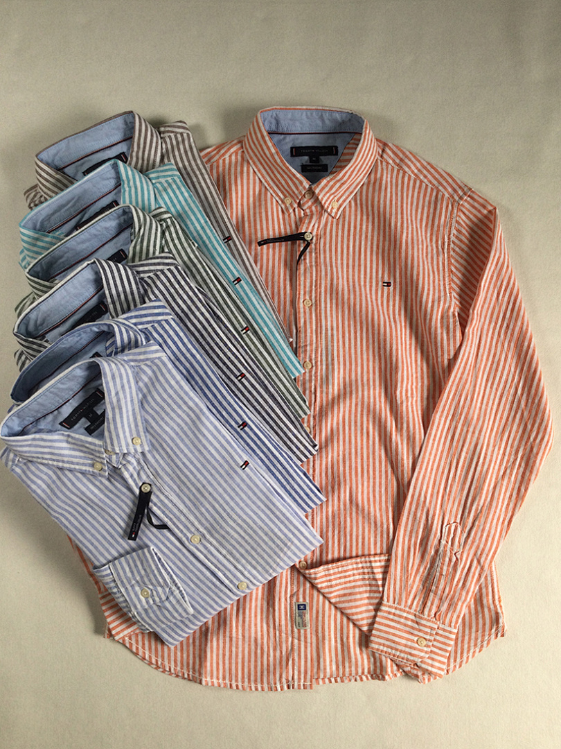Tommy Hilfiger Regular Fit Striped Shirt · A1341 — תמונה 30
