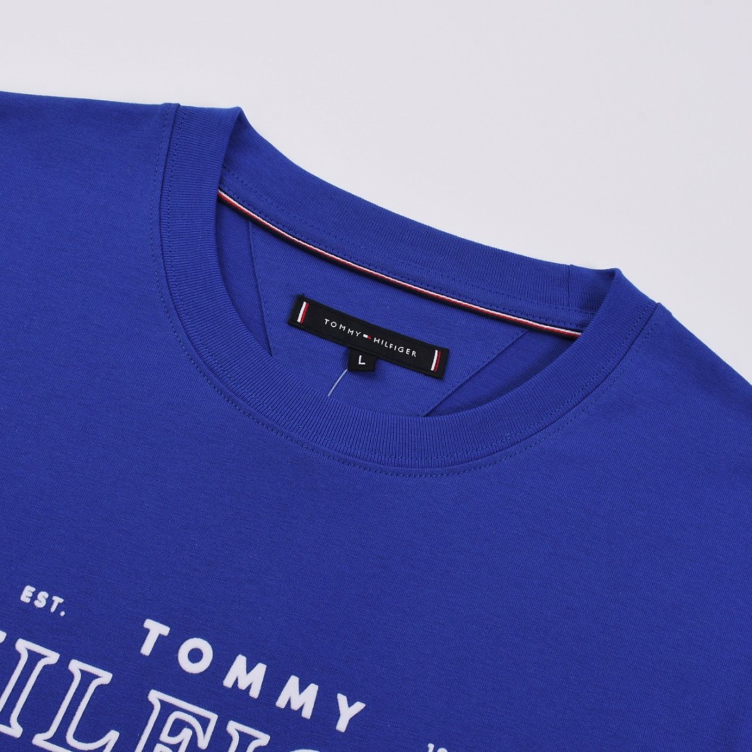 Tommy Hilfiger Oversized Luxe Serif NY Tee · A3096 — תמונה 38