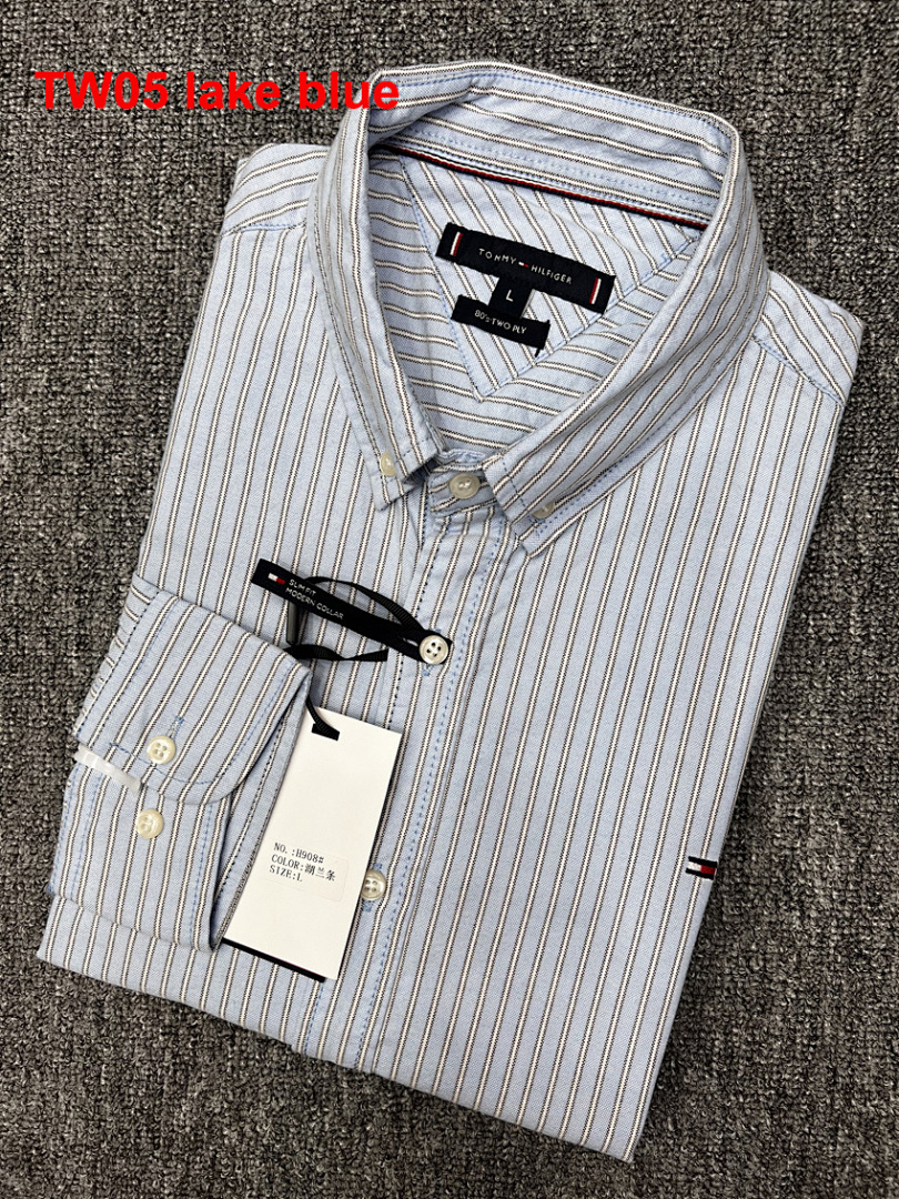 Tommy Hilfiger Regular Fit Stripe Oxford Shirt · A2700 — תמונה 7