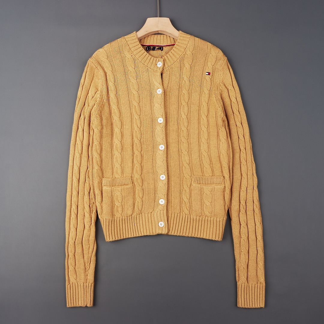 Tommy Hilfiger Cable Knit Cardigan · A3404 — תמונה 16
