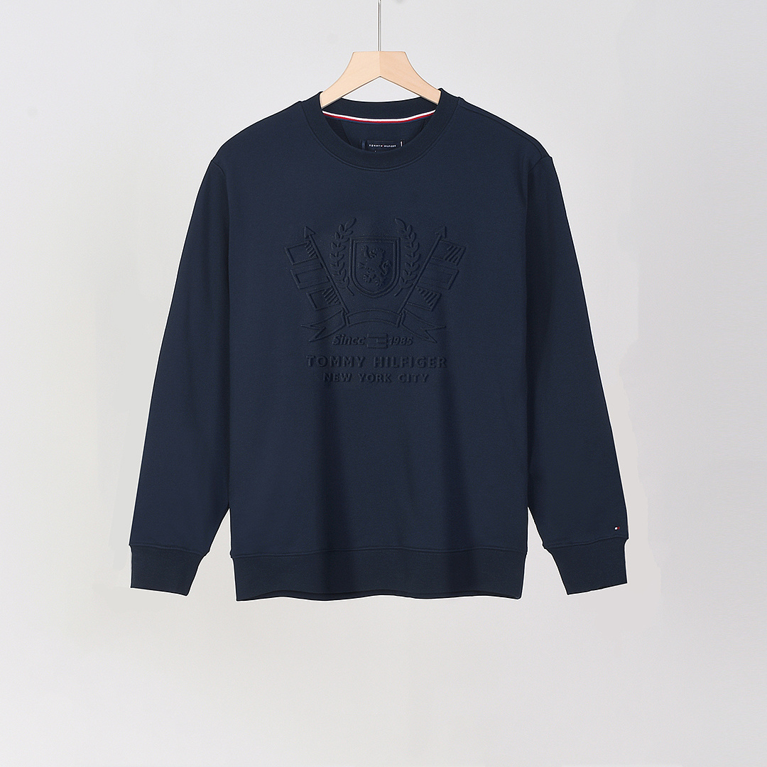Tommy Hilfiger Embroidered Crest Sweatshirt · A3303 — תמונה 39