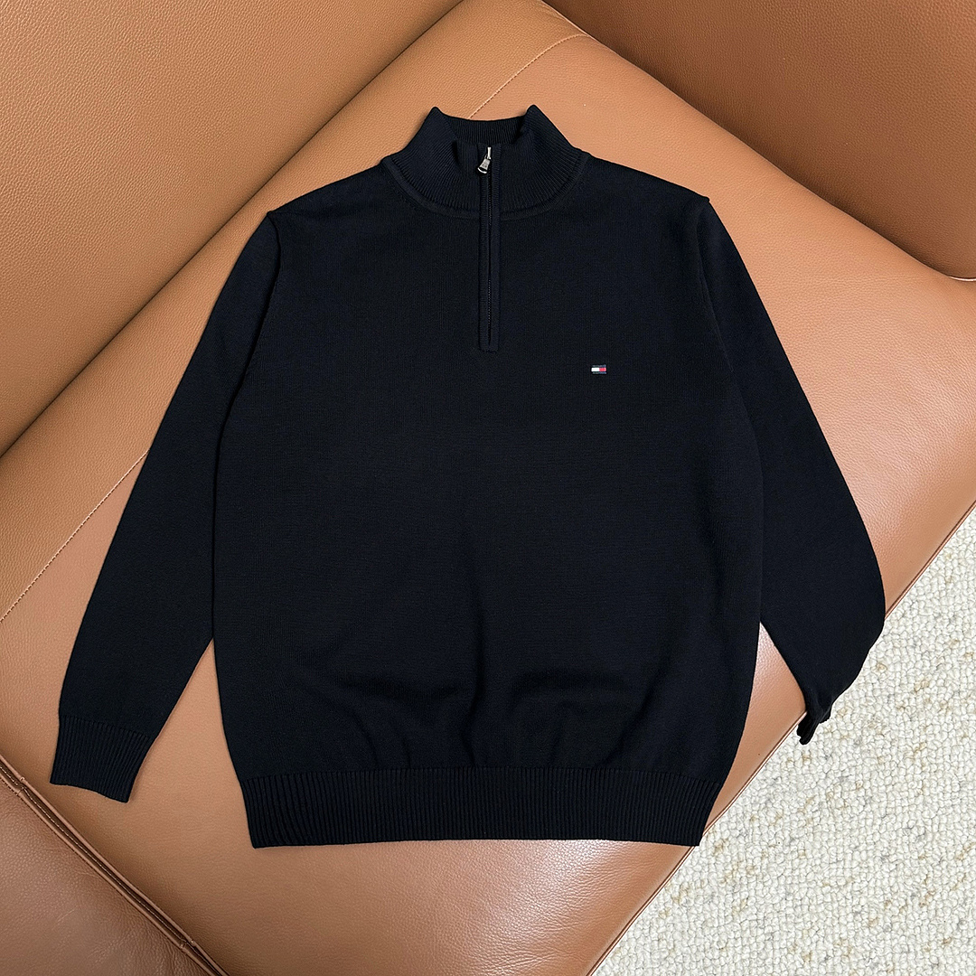 Tommy Hilfiger Classic Quarter-Zip Sweater · A3387 — תמונה 9