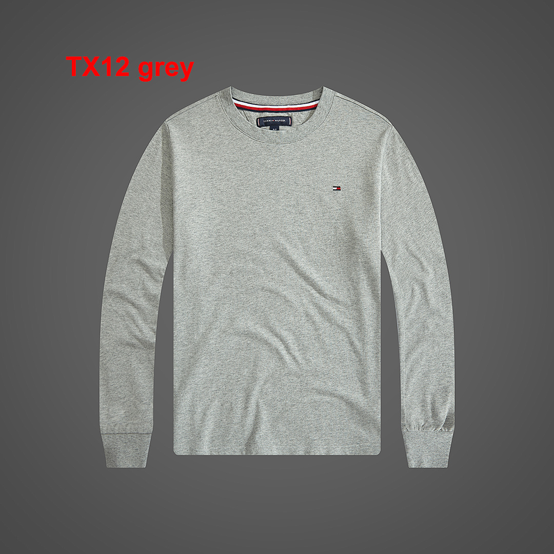 Tommy Hilfiger Slim Logo Long Sleeve T-Shirt · A2531 — תמונה 23