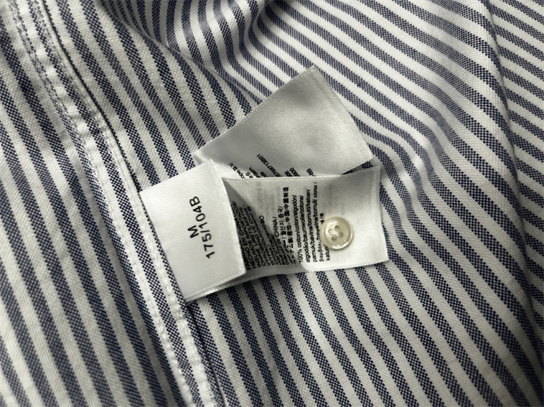 Tommy Hilfiger Regular Fit Stripe Stretch Oxford · A1536 — תמונה 9