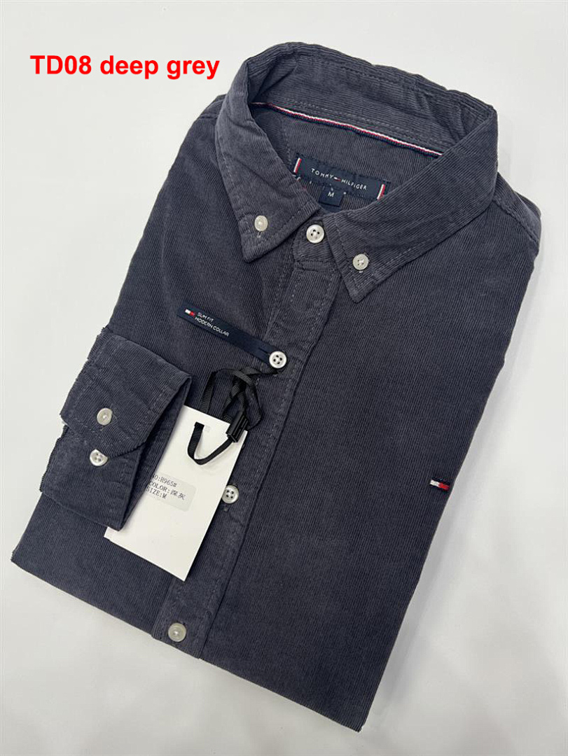 Tommy Hilfiger Regular Fit Corduroy Shirt · A2290 — תמונה 8