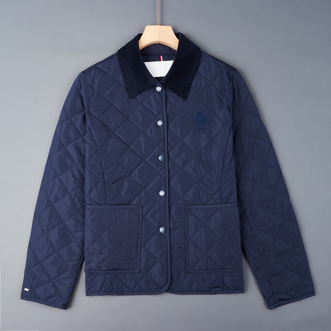 Tommy Hilfiger Crest Embroidery Padded Quilted Slim · A3467 — תמונה 14